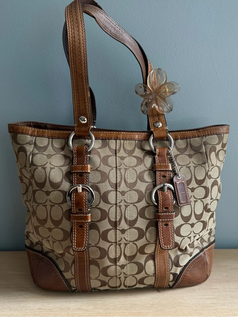 Coach | Bags | Vintage Coach Signature Coach Bag | Poshmark
